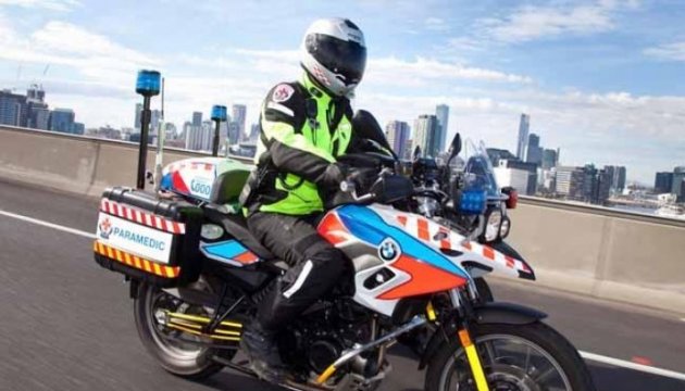Ukrainian paramedics plan to use motorcycle ambulances in 2017