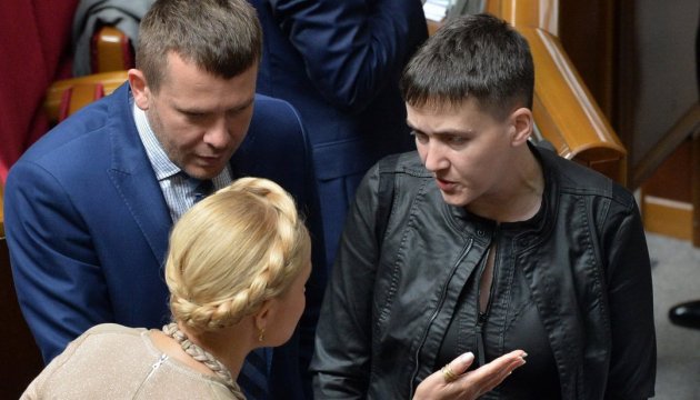 Савченко допускає розбіжності в поглядах із Тимошенко