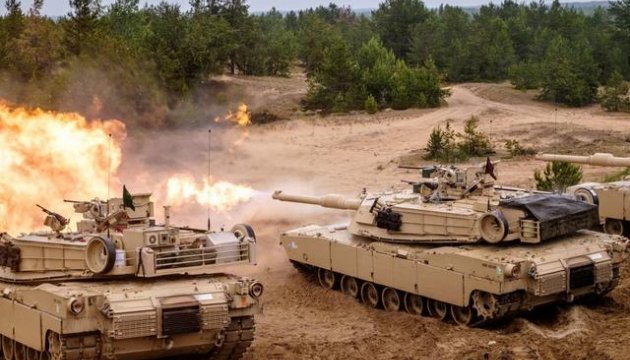 Saber Strike: навчання НАТО в Латвії почалися з танкових стрільб 