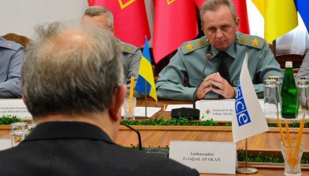 Деескалація на Донбасі: Муженко чекає від ОБСЄ конкретних кроків