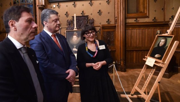 Fotos: Tesoros salvados de Italia: Poroshenko y el alcalde de Verona visitan la exposición 