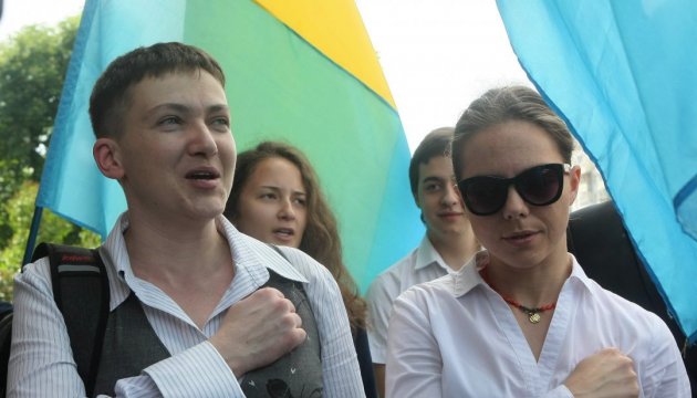 Nadia Savtchenko assure que le ministère de la Justice a enregistré son parti