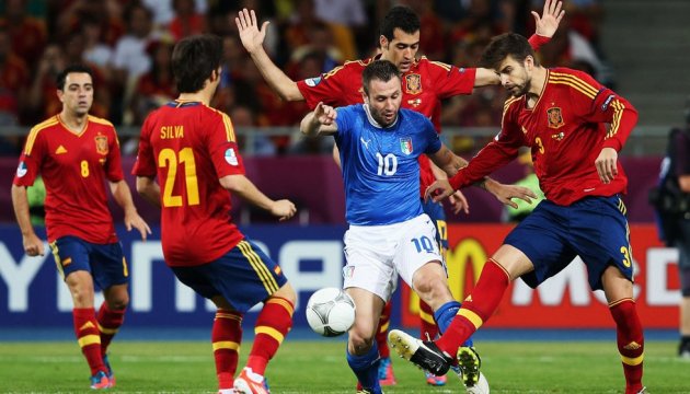 Italia privó a España del título de campeones de Europa