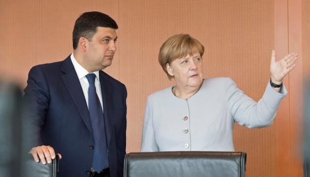 В Берлине началась встреча Гройсмана с Меркель