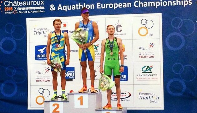Українець Олексій Сюткін став чемпіоном Європи 2016 року з акватлону