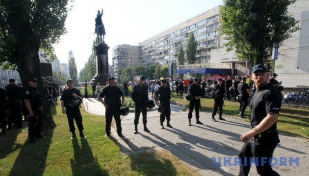 Київська поліція сьогодні пильнуватиме Щорса на коні