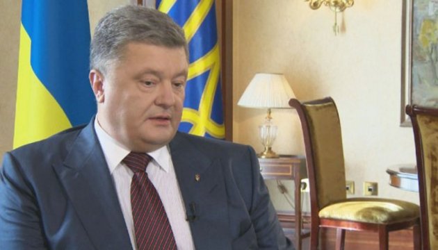 Poroshenko congratulates residents of towns in Luhansk region on second anniversary of liberation 