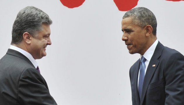 Poroschenko und Obama treffen sich in Warschau