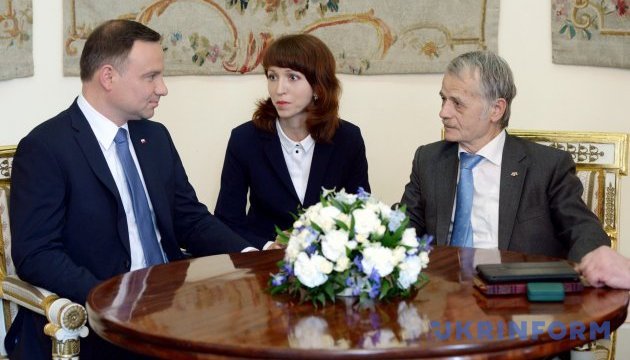 Дуда і Джемілєв згодні щодо необхідності продовження санкцій проти Росії