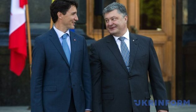 Poroshenko felicita al pueblo de Canadá con motivo del 150 aniversario del Estado