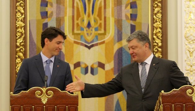Poroschenko über Freihandelsabkommen mit Kanada: Es ist nicht einfach ein Handelsgeschäft