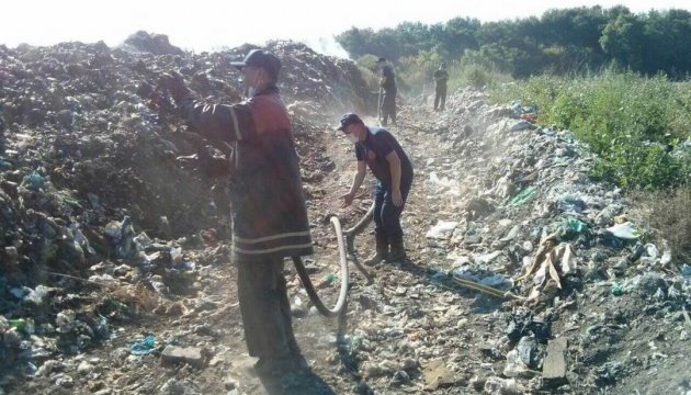 Обставини пожежі на Трипільському сміттєзвалищі вивчає прокуратура