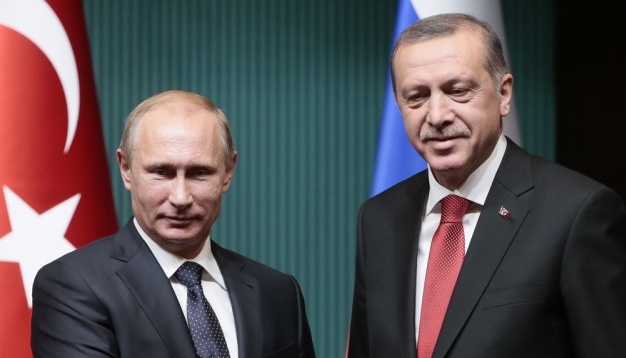 Ердоган під час зустрічі з путіним погодився частково платити за російський газ у рублях