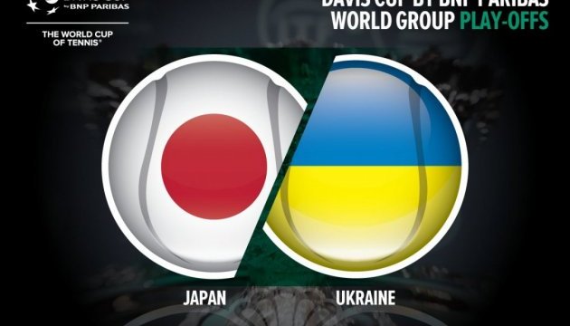 Ukraine to compete with Japan in 2016 World group for Davis Cup playoffs 