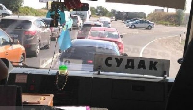 Російська військова техніка у Криму знову спричинила ДТП