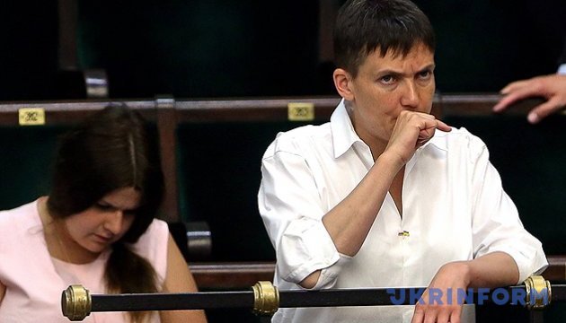 Савченко уточнила, що голодування почне завтра