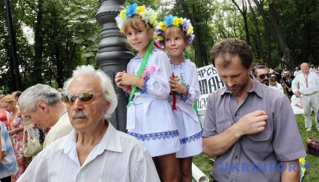 Украинский ход собрал более 30 тысяч участников - УПЦ
