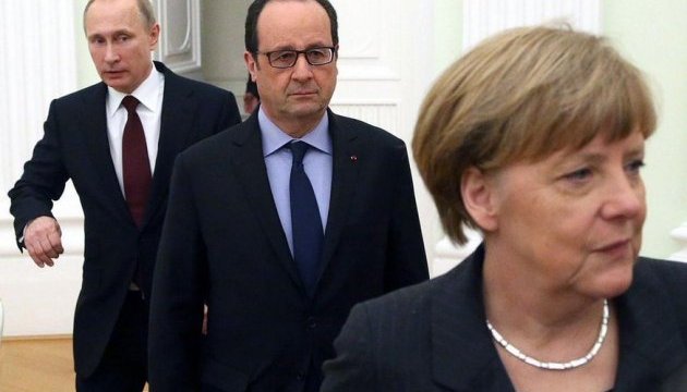 Меркель і Оланд блефу Путіна не повірили