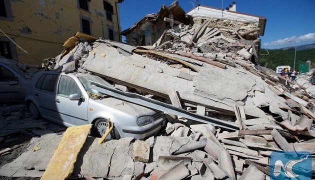 Землетрус в Італії: уже 73 загиблих