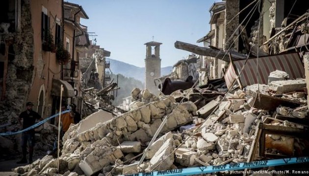 Землетрус в Італії пошкодив близько 300 історичних будівель
