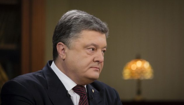 Poroshenko: Cease-fire from September 1 depends on Putin