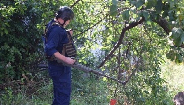 За вихідні у Донецькій області знешкоджено 48 вибухонебезпечних предметів