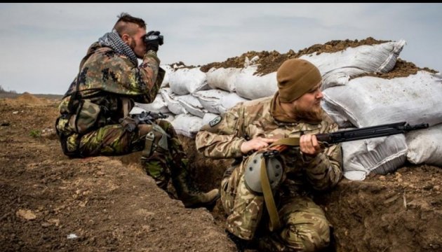 Militants launch 54 attacks on Ukrainian troops in Donbas in last day