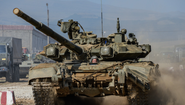 Нацгвардійці на Херсонщині знищили російський танк Т-90 «Прорив»