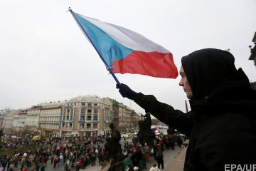 У Чехії знову протестували проти Земана