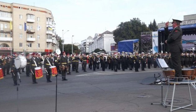У Житомирі відбувся всеукраїнський фестиваль військових оркестрів