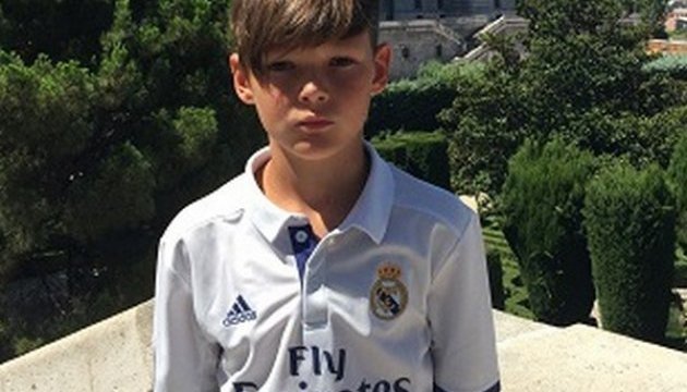 11-річний українець став воротарем мадридського «Реала»