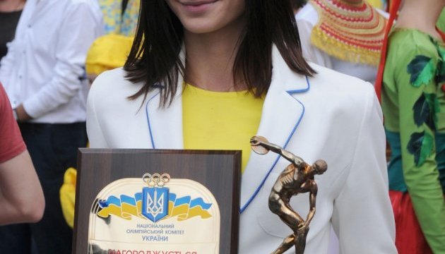 乌克兰田径运动员普利谢帕在波兰赢得比赛