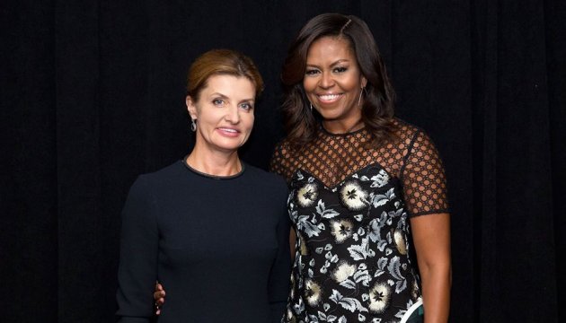 Maryna Poroshenko met with First Lady of United States