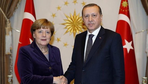 Ердоган і Меркель обговорили ситуацію в Сирії