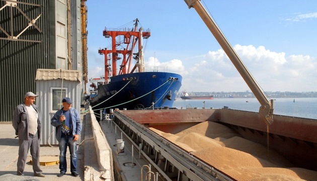Fifteen vessels with Ukrainian grain ready to depart, two more next in line – Vysotskyi