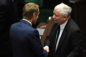 Качиньский против переизбрания Туска главой Европейского Совета