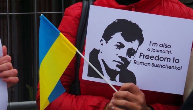 Ukrainians in France ask parliament to assist in release of Sushchenko