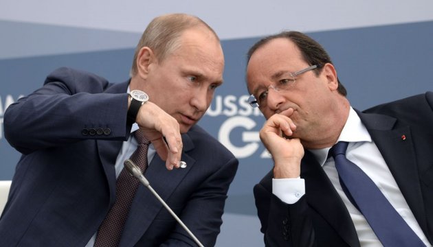 ЗМІ: Путін відмовився від зустрічі з Олландом