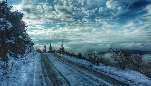У Чорногорії випав перший сніг