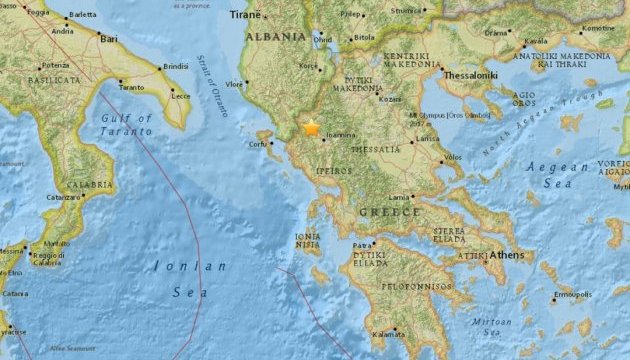 У Греції землетрус силою 5,2 бала