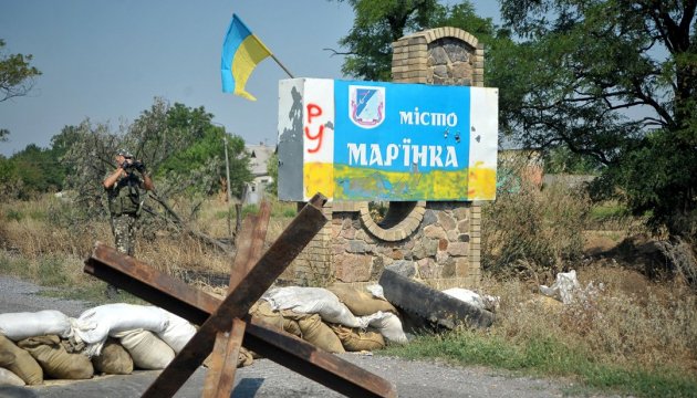 Штаб: російсько-окупаційні війська обстріляли приватний сектор Мар`їнки