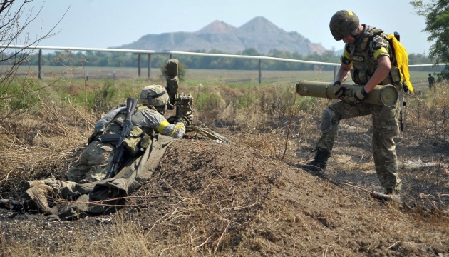 Im Donbass zwei Soldaten verletzt