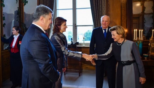Порошенко подякував Королю Норвегії за підтримку України 