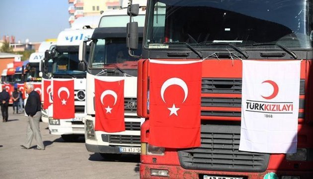 Туреччина направила гуманітарну допомогу в Мосул