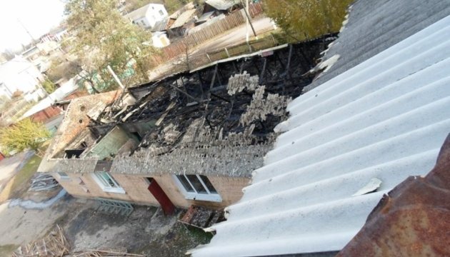 На Чернігівщині згоріла районна гімназія