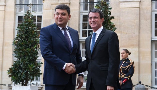 PM Groysman: Ukraine, France to resume work of joint intergovernmental commission in 2017