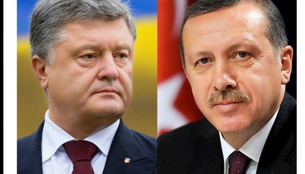 Порошенко подякував Ердогану за незмінну підтримку незалежності України