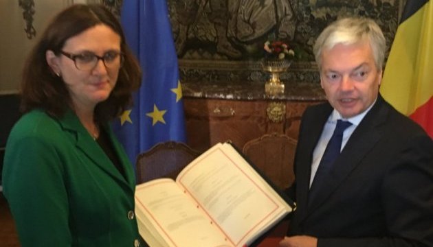 Бельгія офіційно підписала угоду про ЗВТ Євросоюз – Канада