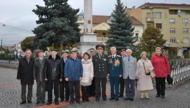 Делегація ветеранів відвідала Мукачево