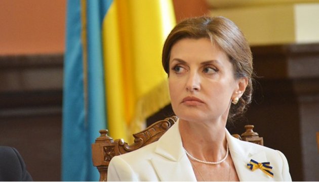 Марина Порошенко у Чернігові вітатиме військових